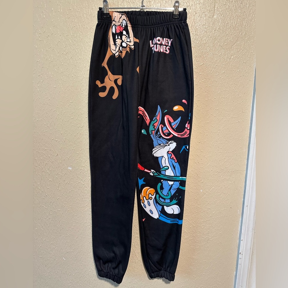 Warner Bros Members Only Looney Tunes Joggers Size 14/16 Never‎ Worn